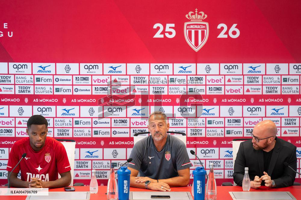 ASMONACO-FOOTBALL-PRESS-C ONFERENCE