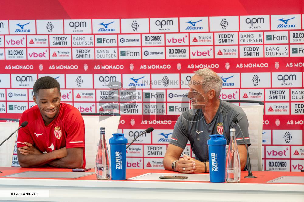 ASMONACO-FOOTBALL-PRESS-C ONFERENCE