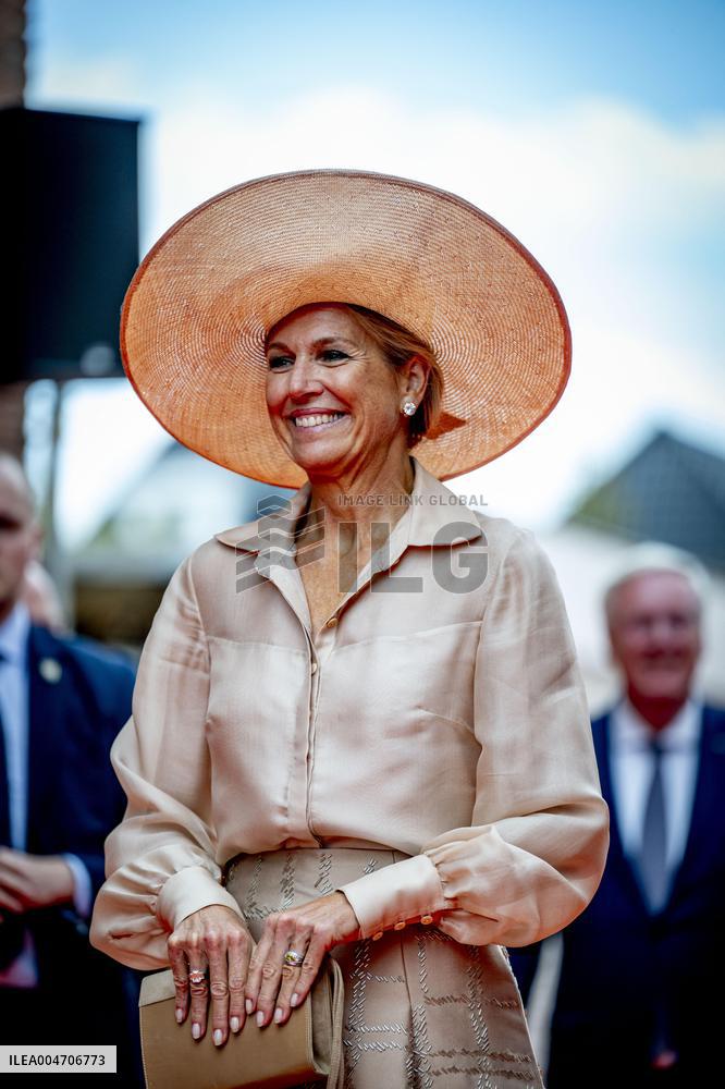Queen Maxima Opens Restored Carpet Museum - Genemuiden