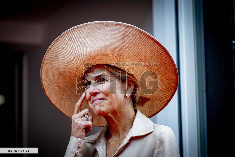 Queen Maxima Opens Restored Carpet Museum - Genemuiden