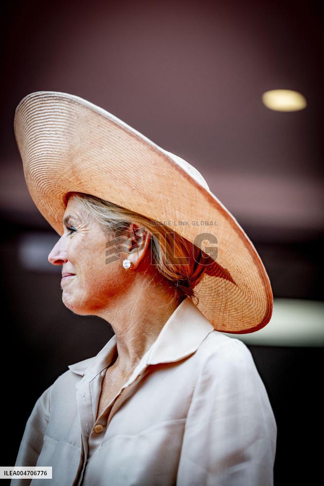 Queen Maxima Opens Restored Carpet Museum - Genemuiden
