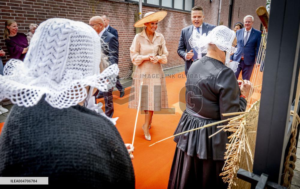 Queen Maxima Opens Restored Carpet Museum - Genemuiden
