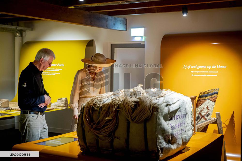 Queen Maxima Opens Restored Carpet Museum - Genemuiden