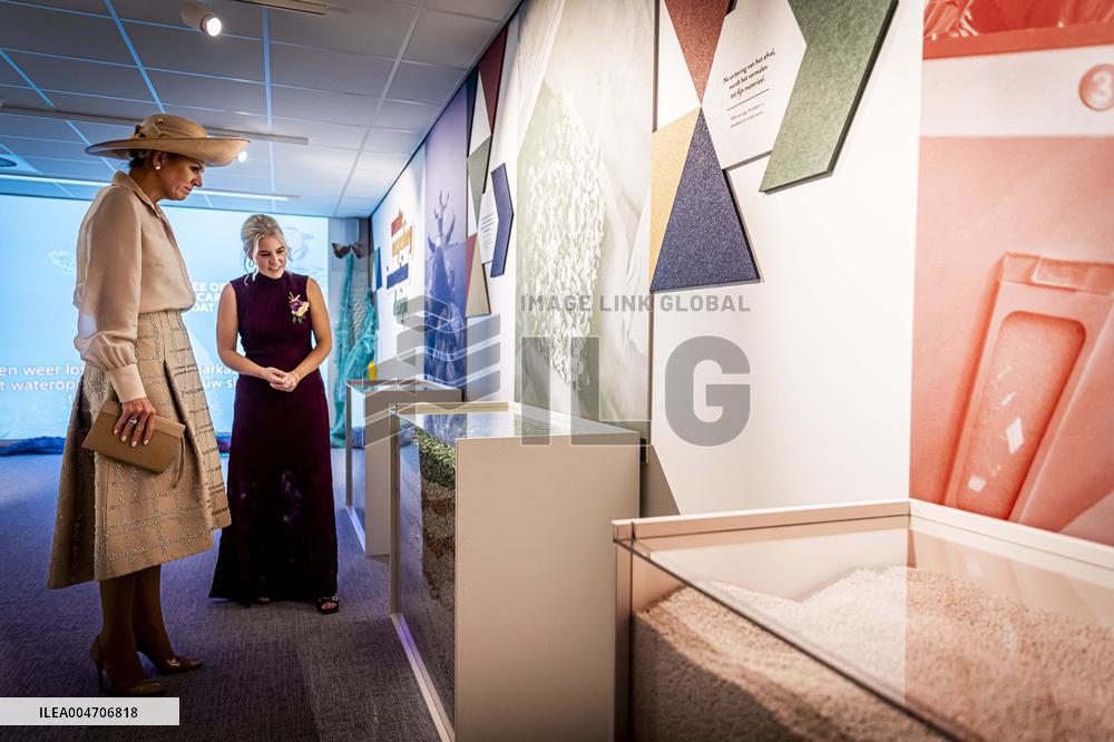 Queen Maxima Opens Restored Carpet Museum - Genemuiden