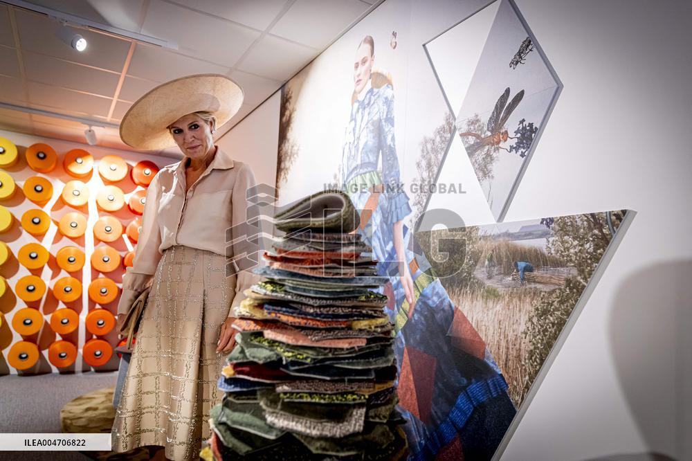 Queen Maxima Opens Restored Carpet Museum - Genemuiden