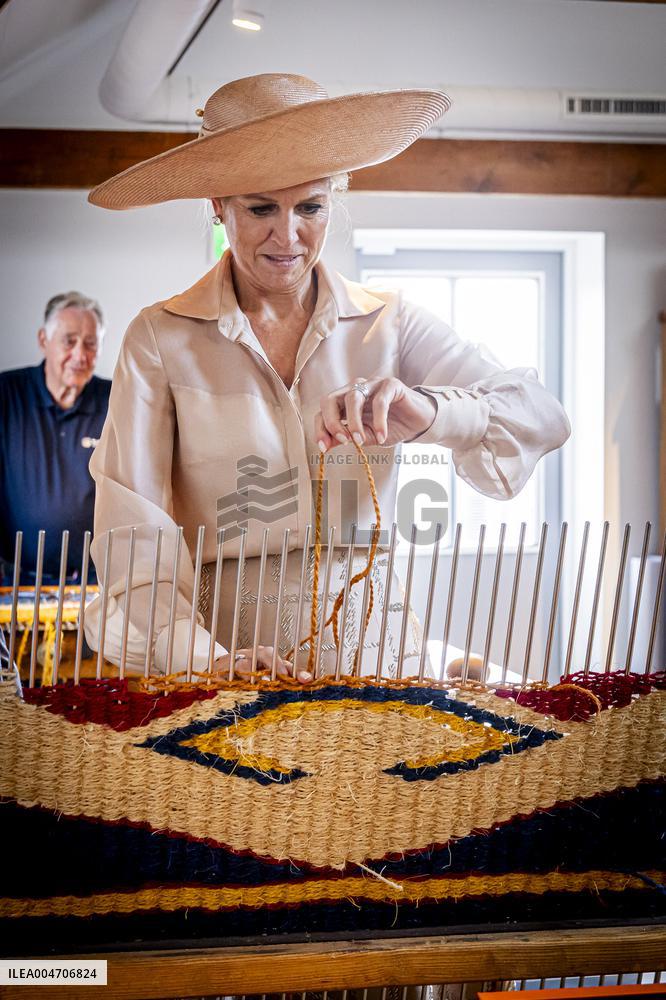 Queen Maxima Opens Restored Carpet Museum - Genemuiden