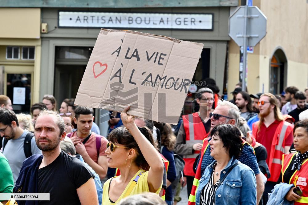 Bloquons Tout in Strasbourg