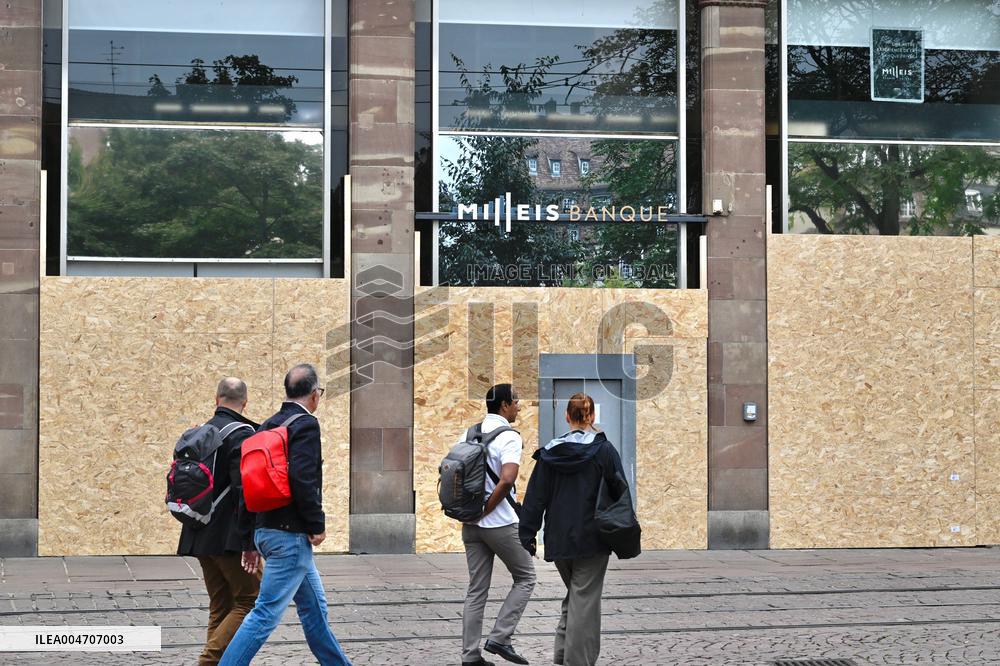 Bloquons Tout in Strasbourg