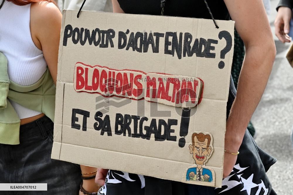 Bloquons Tout in Strasbourg