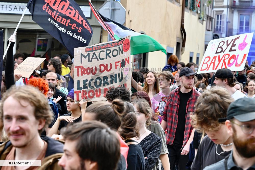 Bloquons Tout in Strasbourg