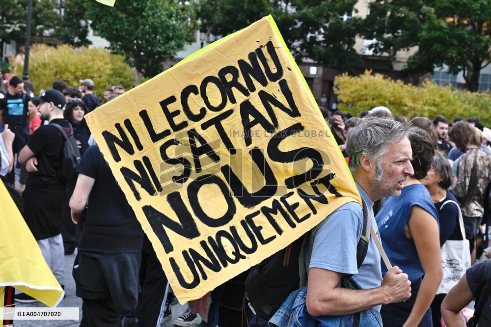 Bloquons Tout in Strasbourg