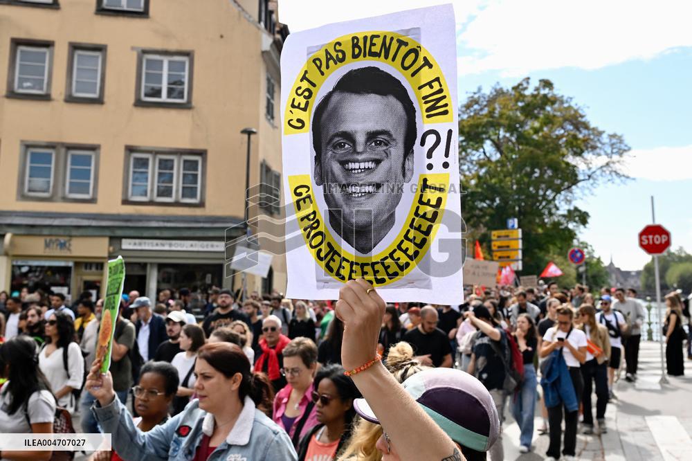 Bloquons Tout in Strasbourg