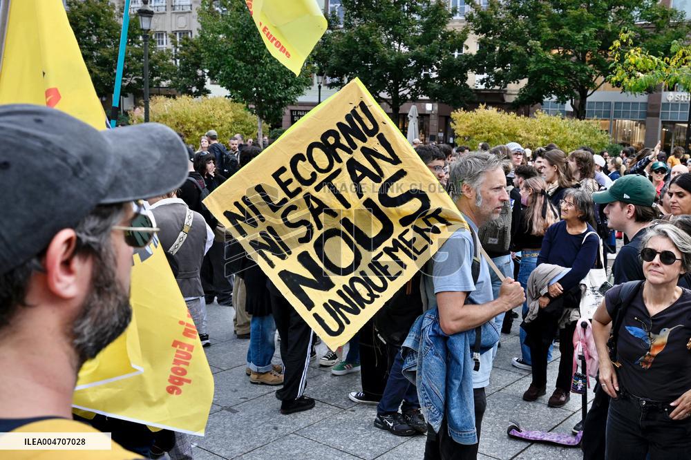 Bloquons Tout in Strasbourg