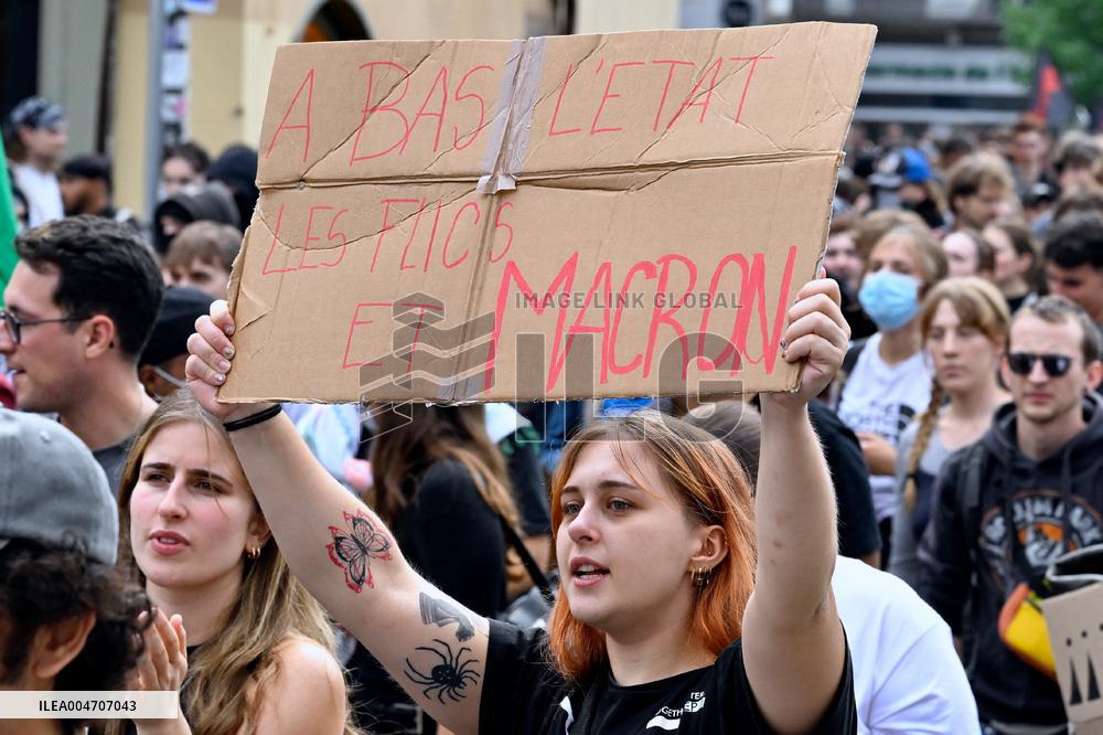 Bloquons Tout in Strasbourg