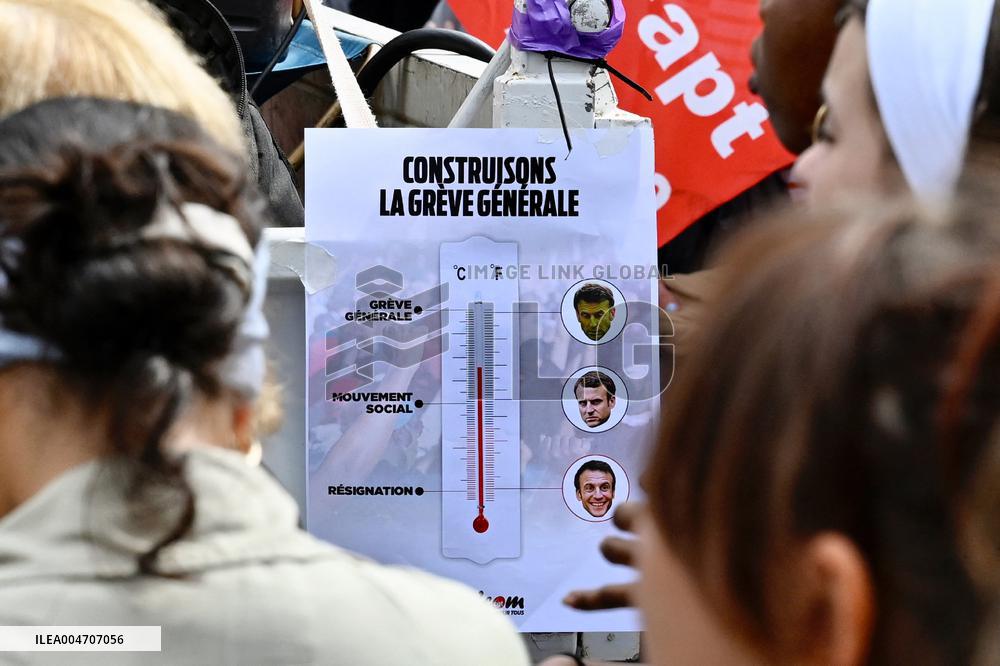 Bloquons Tout in Strasbourg