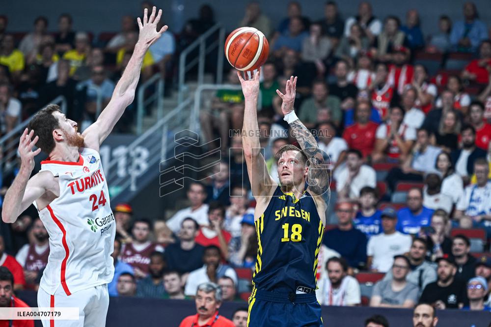 BASKET - Basket Internazionali - Turkiye v Sweden - FIBA EuroBasket 2025 - Round of 16