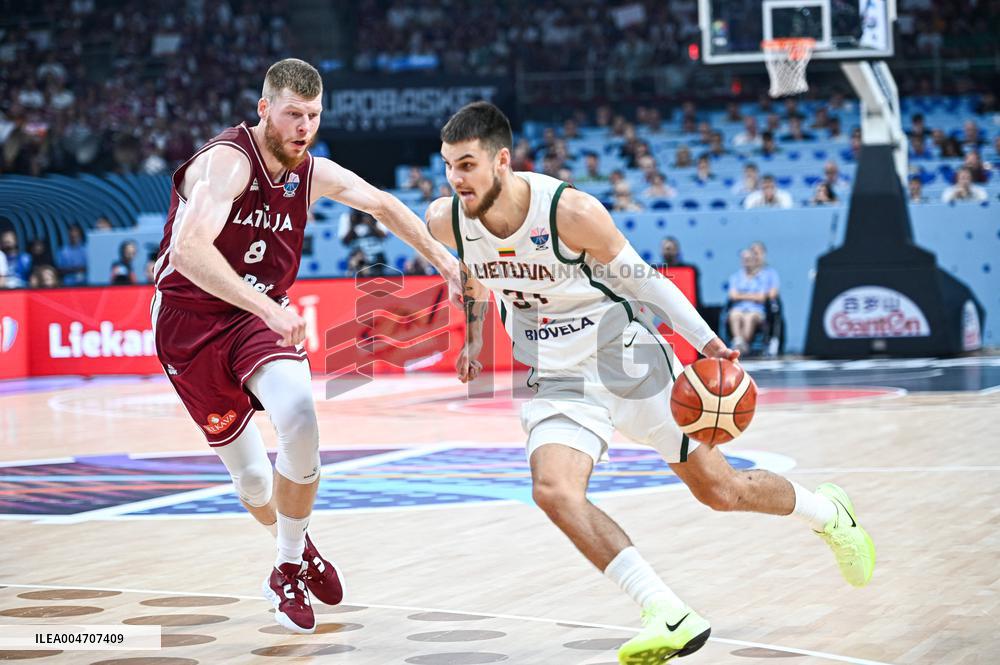 BASKET - Basket Internazionali - Lithuania v Latvia - FIBA EuroBasket 2025 - Round of 16