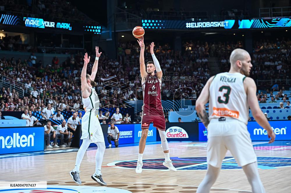 BASKET - Basket Internazionali - Lithuania v Latvia - FIBA EuroBasket 2025 - Round of 16
