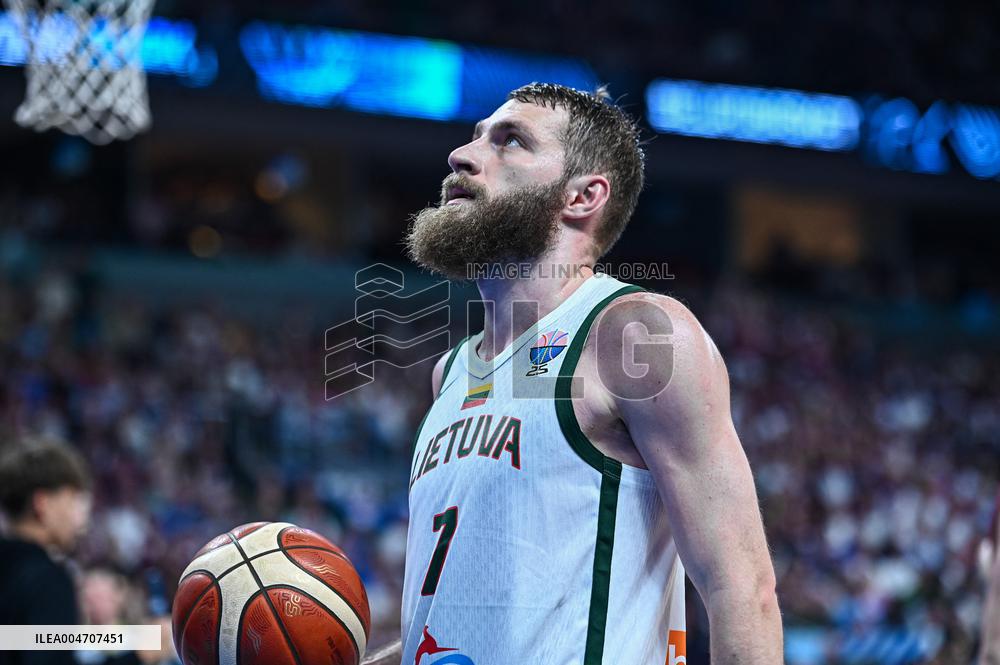 BASKET - Basket Internazionali - Lithuania v Latvia - FIBA EuroBasket 2025 - Round of 16