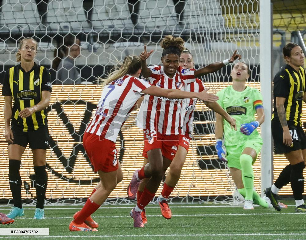 WOMEN'S CHAMPIONS LEAGUE HÄCKEN-ATLÉTICO MADRID