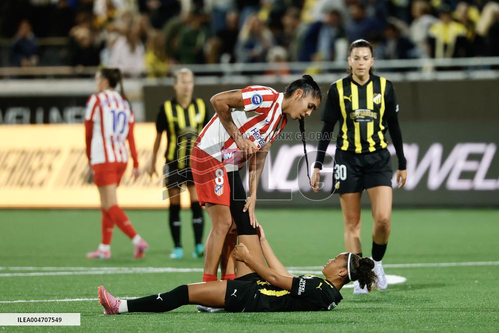 CHAMPIONS LEAGUE HÄCKEN-ATLÉTICO MADRID