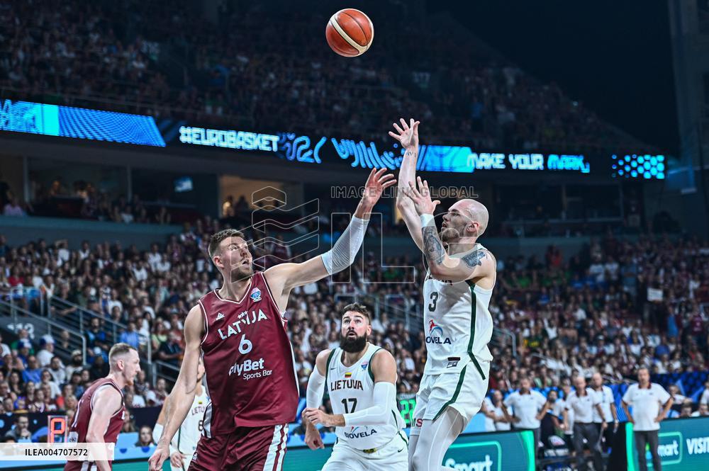 BASKET - Basket Internazionali - Lithuania v Latvia - FIBA EuroBasket 2025 - Round of 16