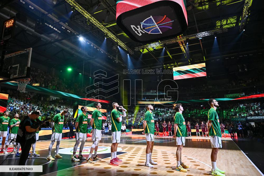 BASKET - Basket Internazionali - Lithuania v Latvia - FIBA EuroBasket 2025 - Round of 16