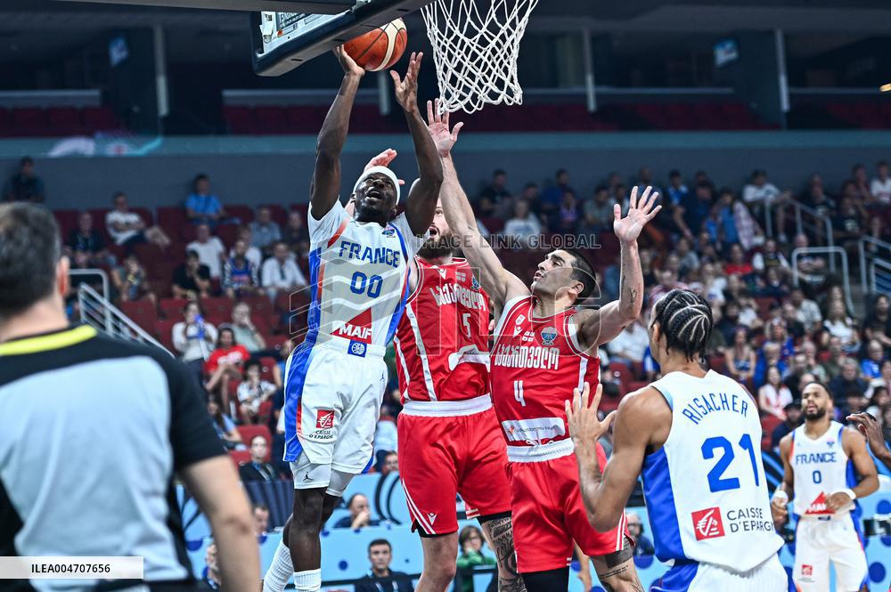 BASKET - Basket Internazionali - France v Georgia - FIBA EuroBasket 2025 - Round of 16