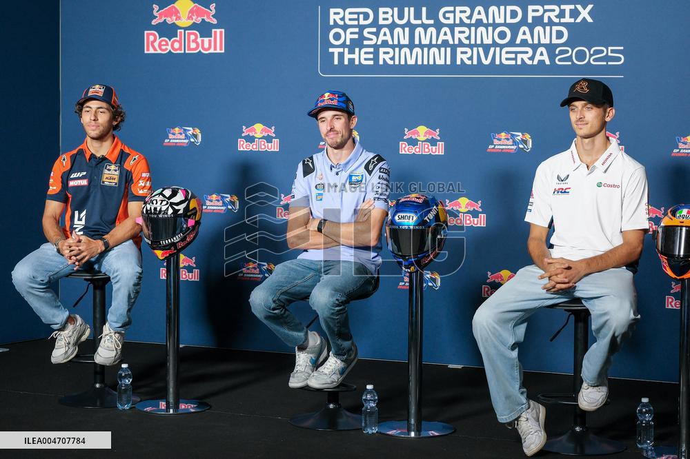 MOTORI - MotoGP - Red Bull Gran Prix of San Marino and the Rimini Riviera - Pre-event press conference