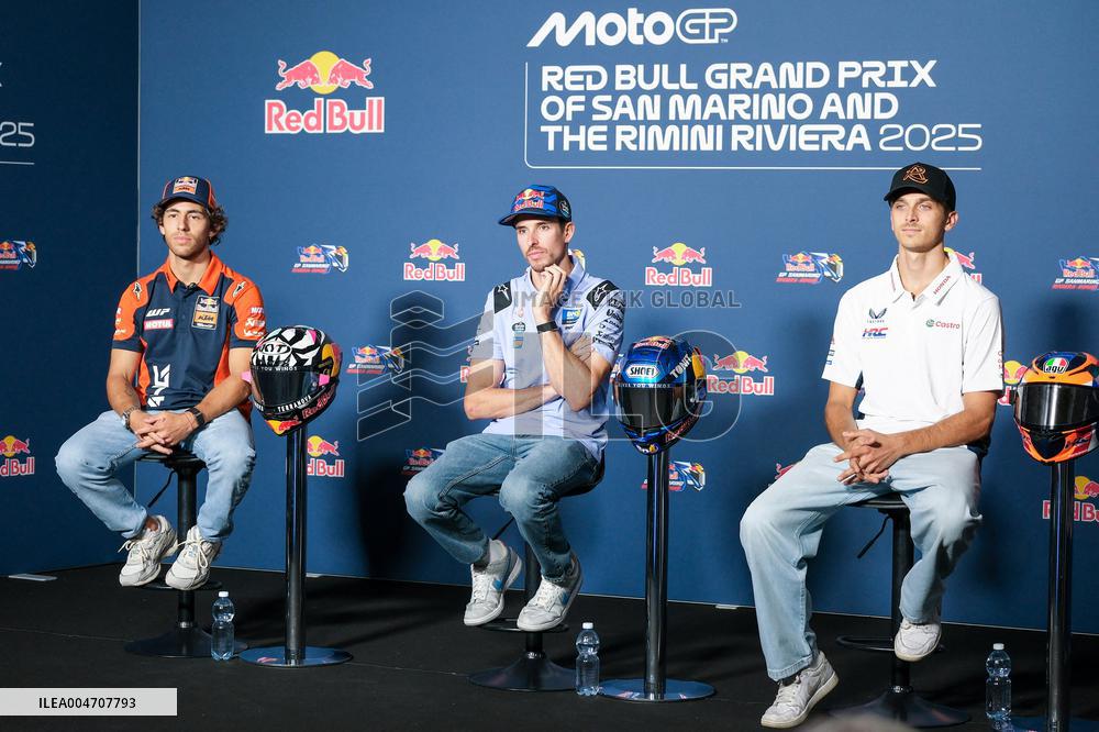 MOTORI - MotoGP - Red Bull Gran Prix of San Marino and the Rimini Riviera - Pre-event press conference