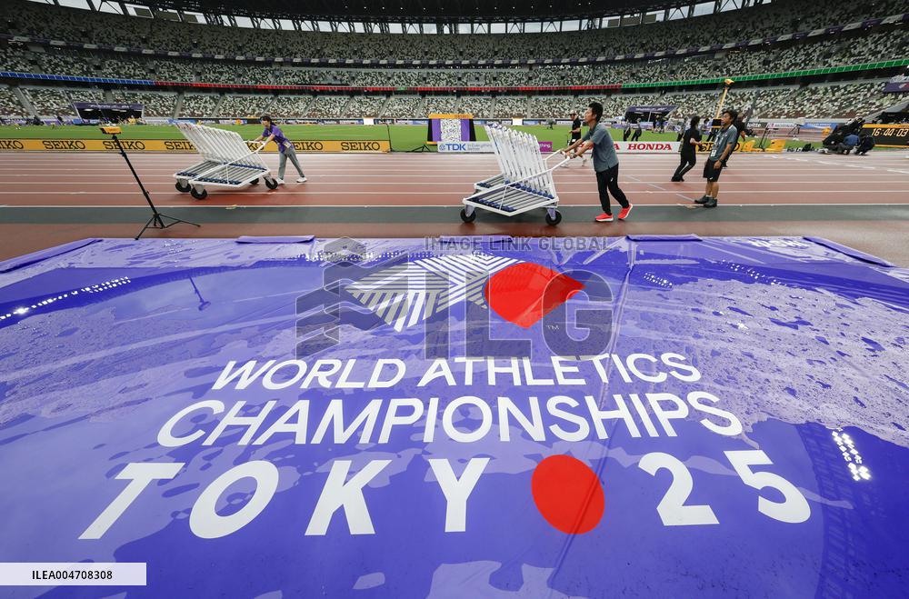 Athletics: World championships in Tokyo