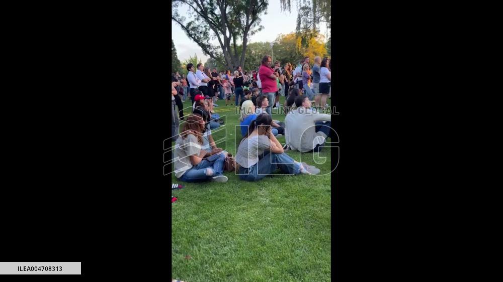 US: Candlelight Vigil for Charlie Kirk Held in Orem, Utah 2