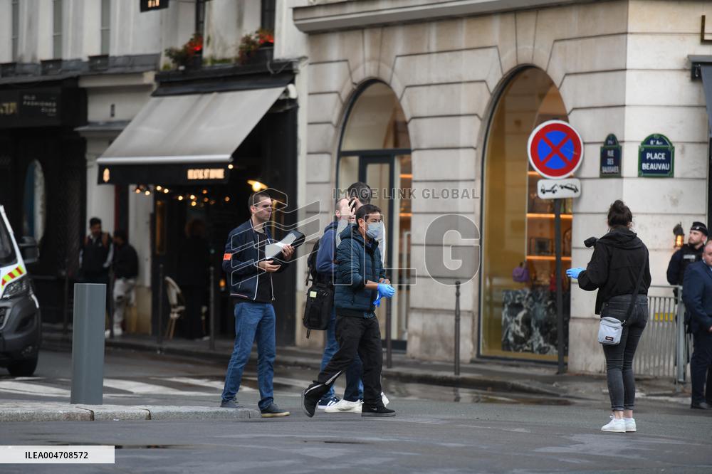 Man Dies In Suicide Jump Near Interior Ministry - Paris