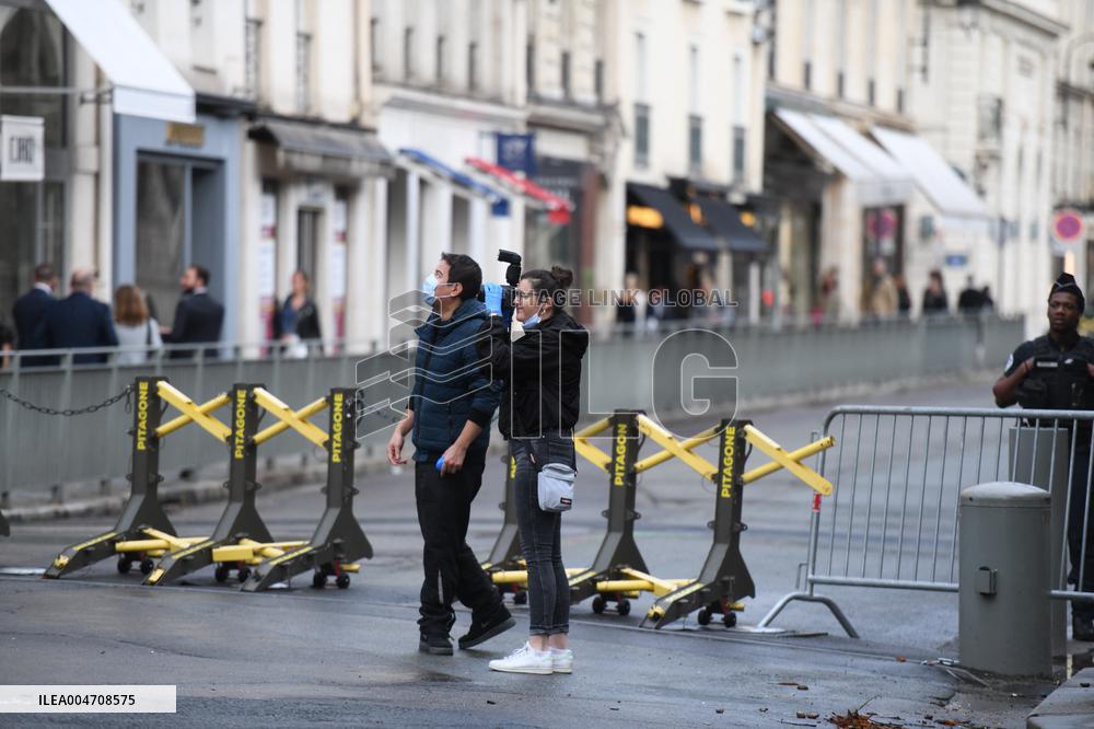 Man Dies In Suicide Jump Near Interior Ministry - Paris