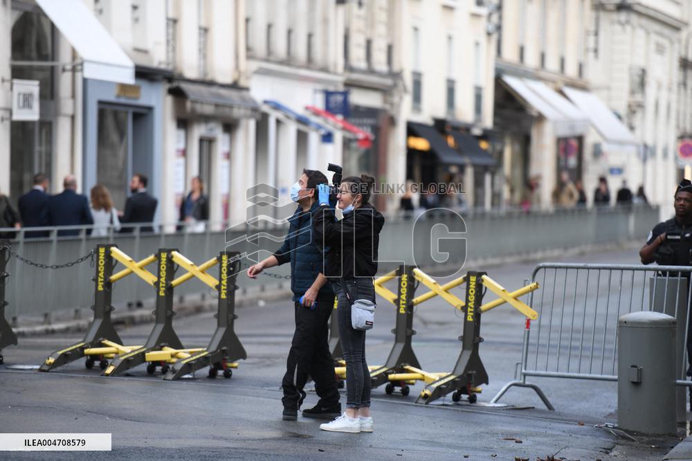 Man Dies In Suicide Jump Near Interior Ministry - Paris