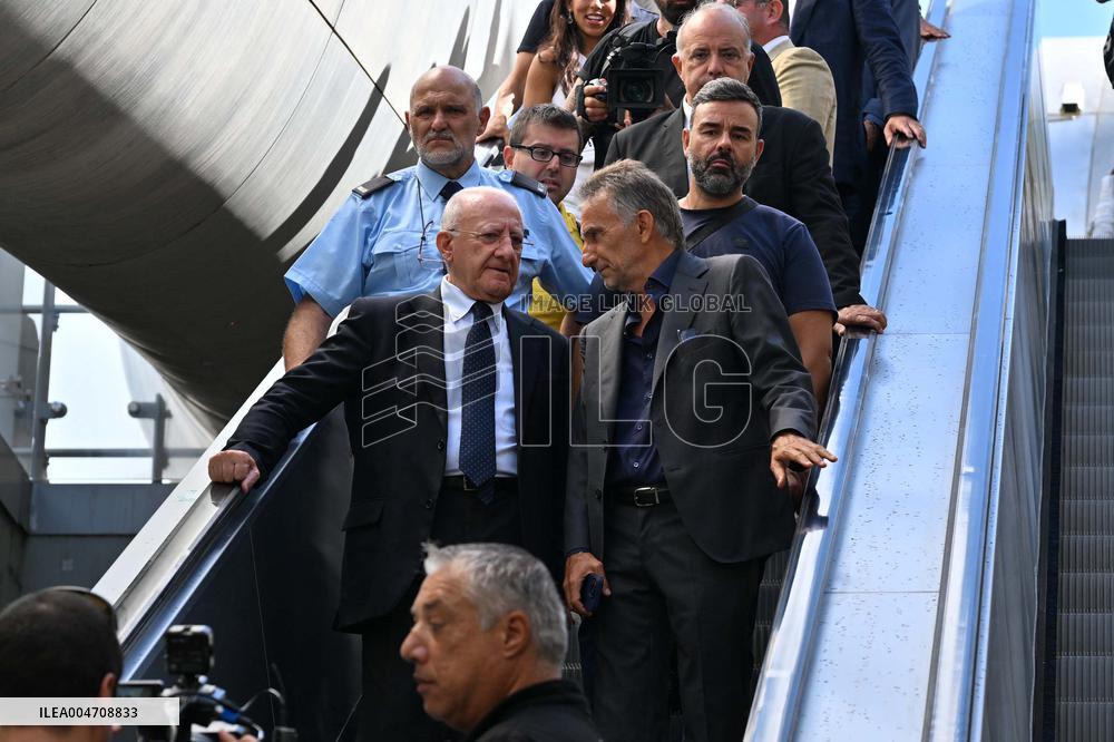 Naples Inaugurates a Subway Station Designed by Anish Kapoor - Italy