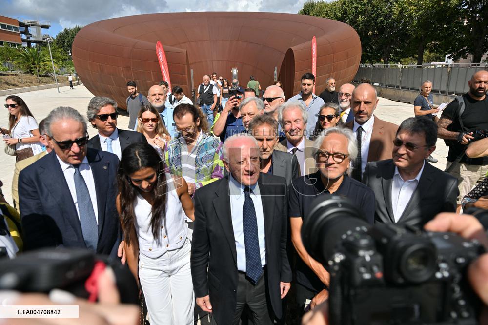 Naples Inaugurates a Subway Station Designed by Anish Kapoor - Italy