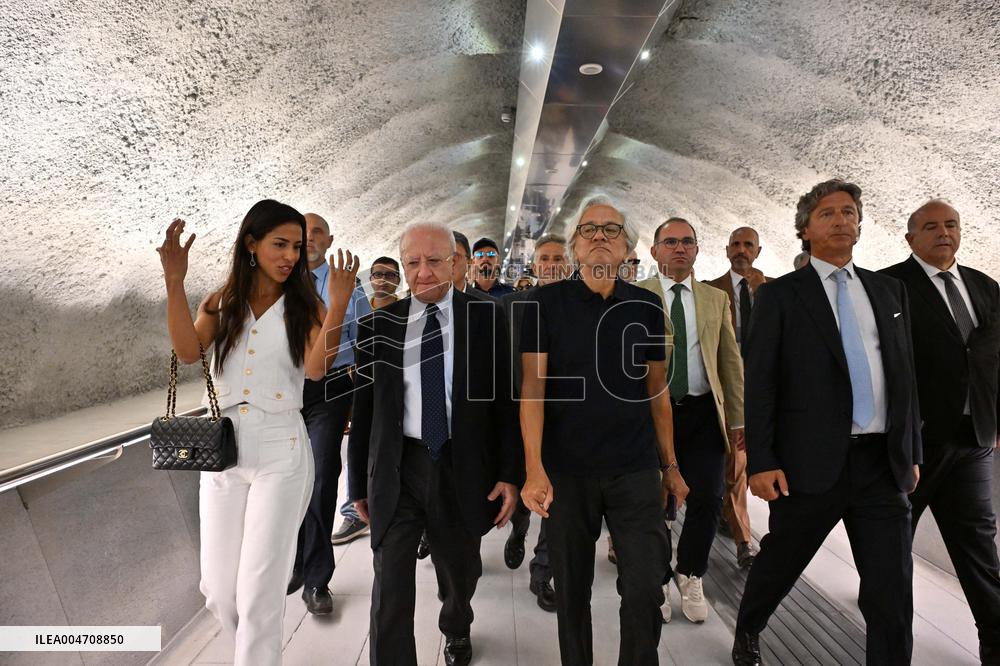 Naples Inaugurates a Subway Station Designed by Anish Kapoor - Italy