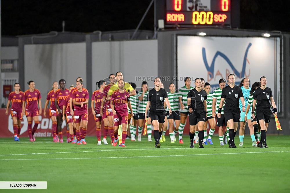 CALCIO - Champions League Women - AS Roma vs Sporting CP