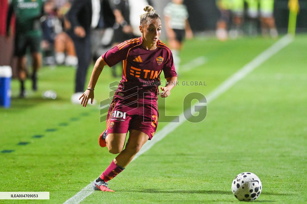 CALCIO - Champions League Women - AS Roma vs Sporting CP