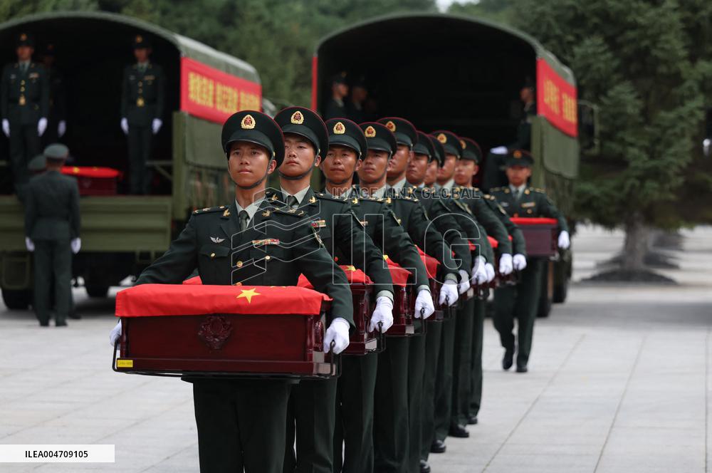 Remains Of 30 Chinese Korean War Martyrs Returned To Homeland From ROK - China
