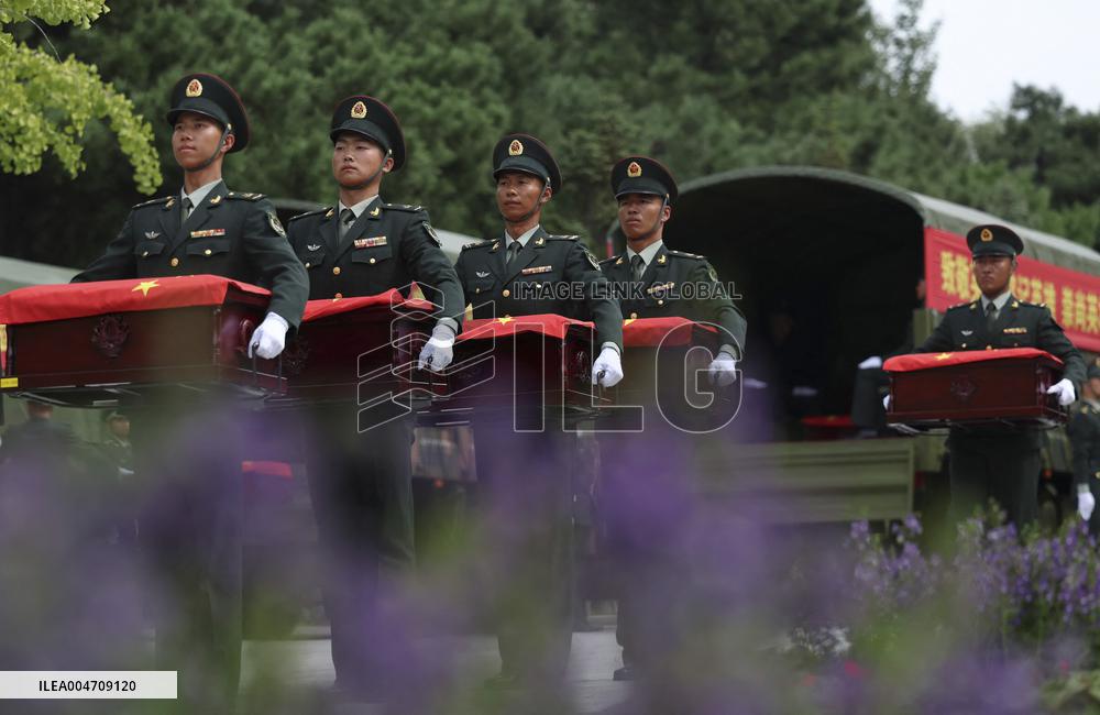 Remains Of 30 Chinese Korean War Martyrs Returned To Homeland From ROK - China