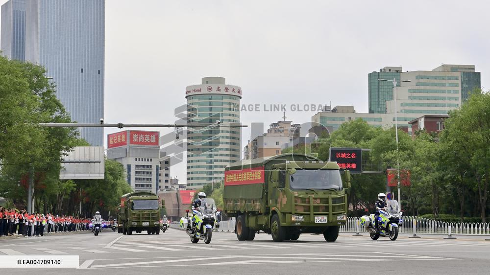 Remains Of 30 Chinese Korean War Martyrs Returned To Homeland From ROK - China
