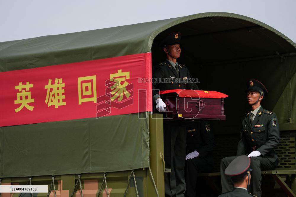Remains Of 30 Chinese Korean War Martyrs Returned To Homeland From ROK - China
