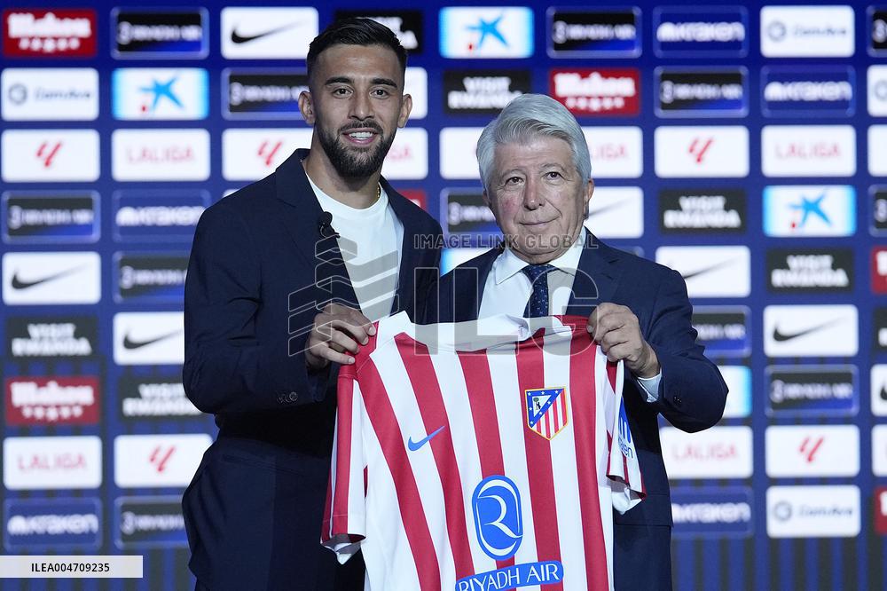 Atletico de Madrid's New Player Nico Gonzalez - Spain