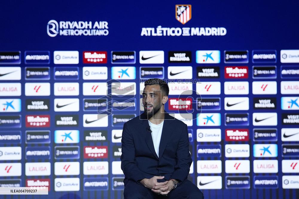 Atletico de Madrid's New Player Nico Gonzalez - Spain