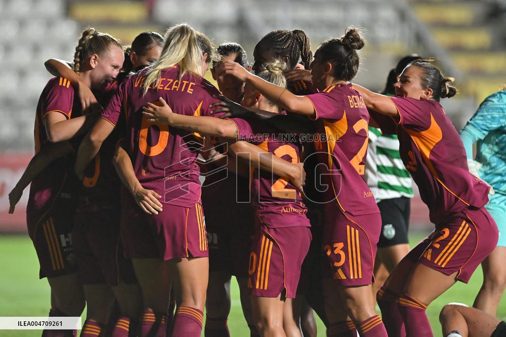 CALCIO - Champions League Women - AS Roma vs Sporting CP