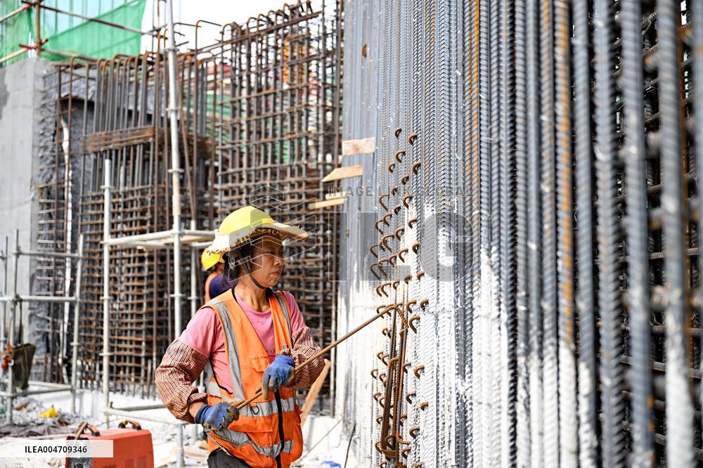 Xiong'an-Xinzhou High-speed Railway Construction - China