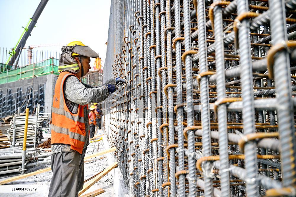Xiong'an-Xinzhou High-speed Railway Construction - China