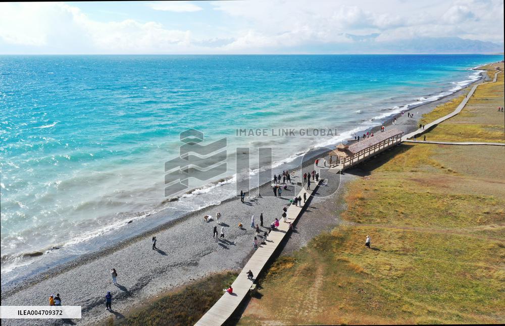 Sayram Lake Illustrations - China